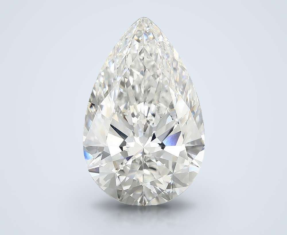 9.48 Carat Pear Lab Diamond