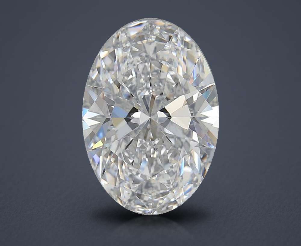 4.10 Carat Oval Lab Diamond