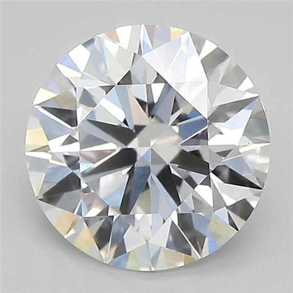 2.21ct E VVS2 Rare Carat Ideal Cut Round Lab Grown Diamond