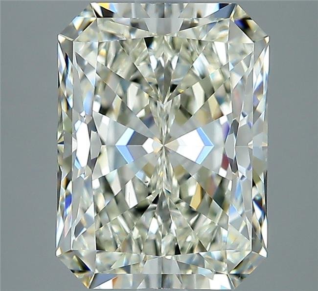 4.02ct K VS2 Rare Carat Ideal Cut Radiant Diamond