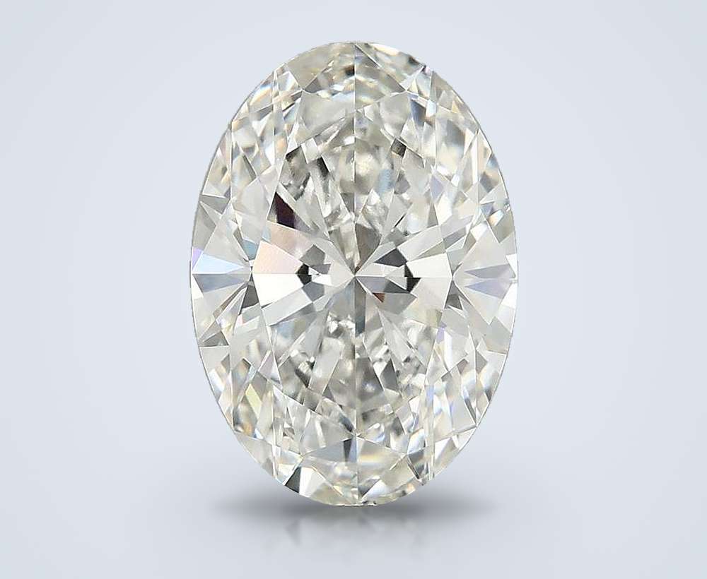 3.75 Carat Oval Lab Diamond