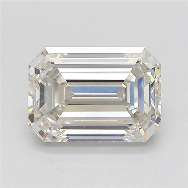 1.63ct H VS1 Rare Carat Ideal Cut Emerald Lab Grown Diamond