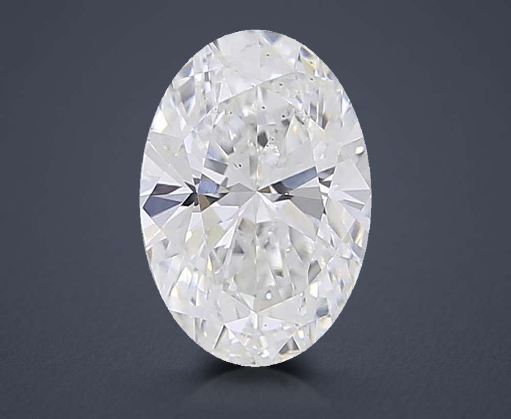 0.73 Carat Oval Lab Diamond
