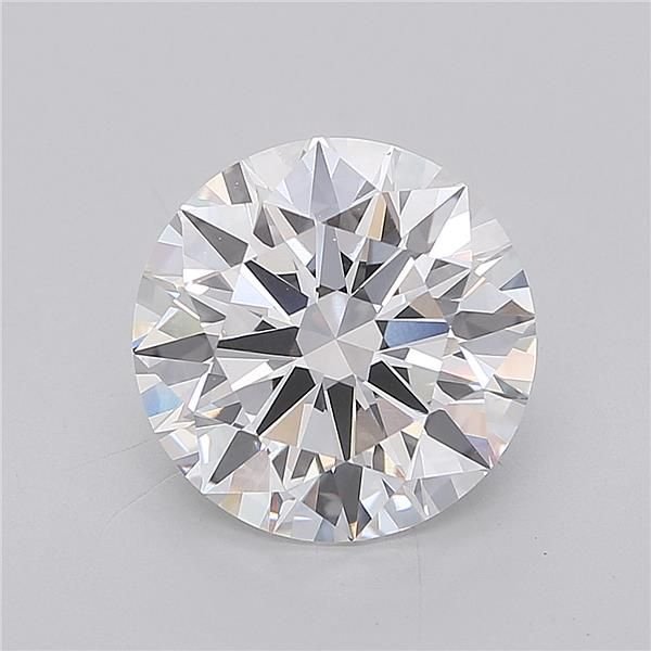 5.02ct E VVS2 Rare Carat Ideal Cut Round Lab Grown Diamond