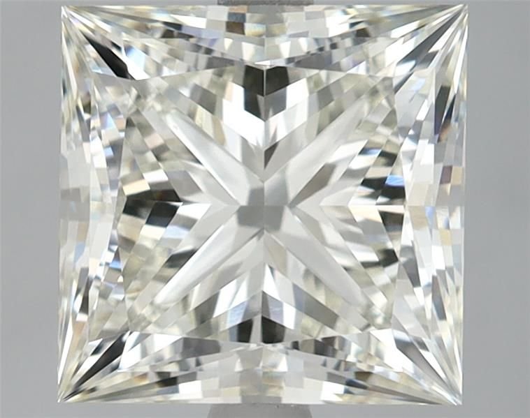 3.19ct I VVS2 Rare Carat Ideal Cut Princess Lab Grown Diamond