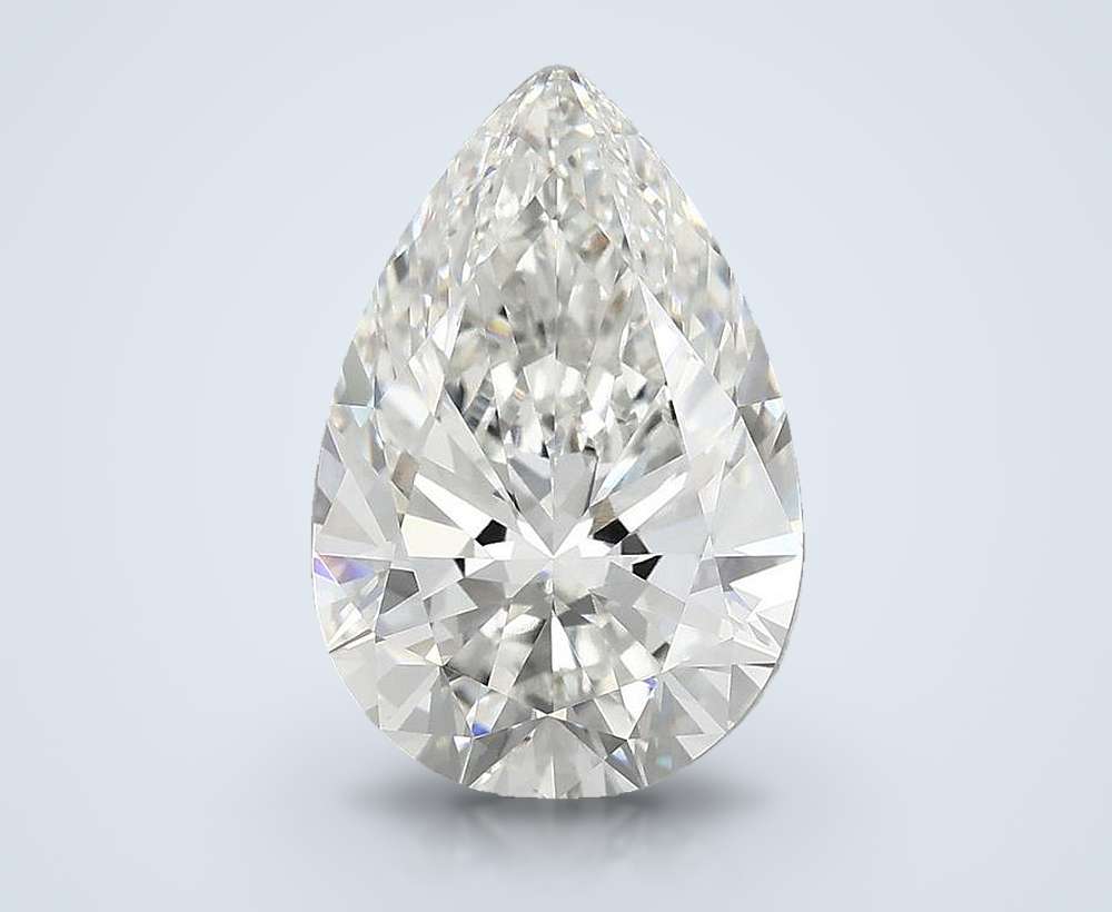 3.85 Carat Pear Lab Diamond