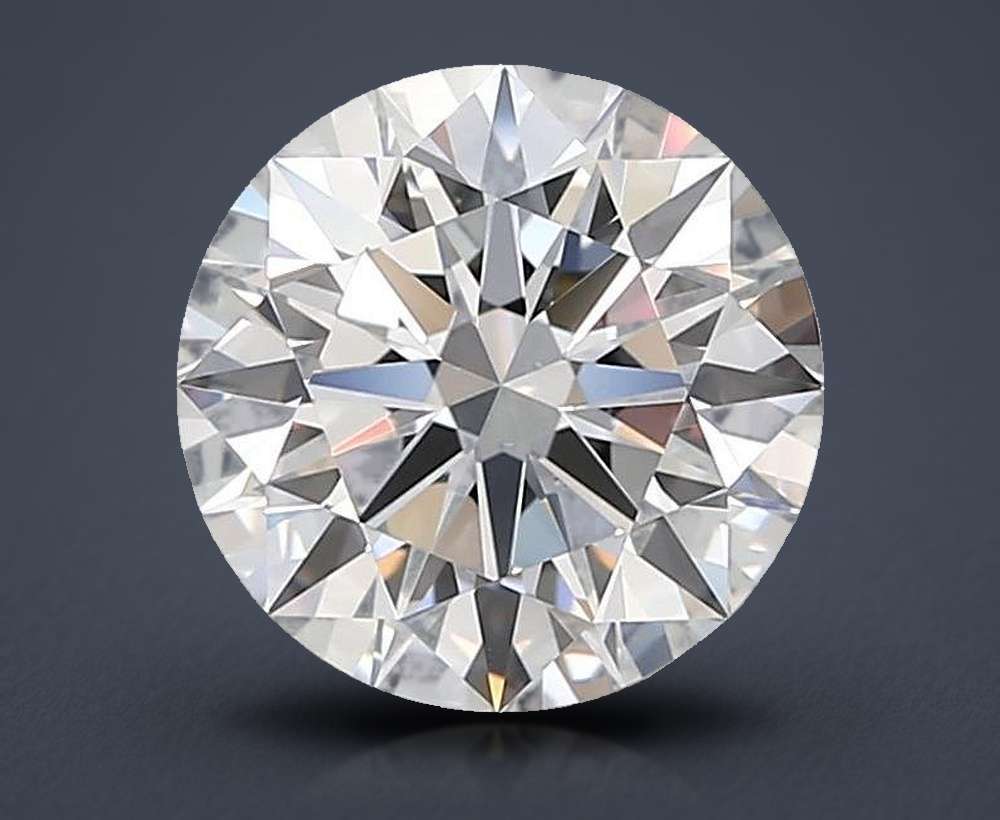 3.41 Carat Round Lab Diamond