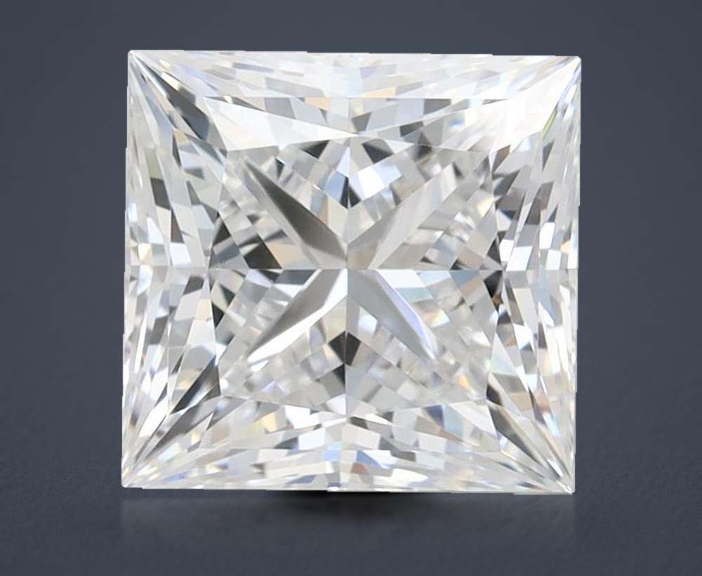 2.70 Carat Princess Lab Diamond