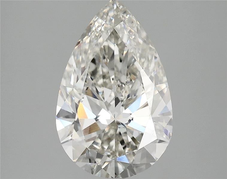 3.00 Carat Pear Lab Diamond