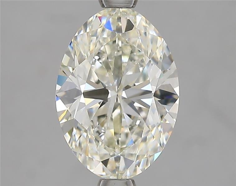 2.10ct K SI2 Rare Carat Ideal Cut Oval Diamond