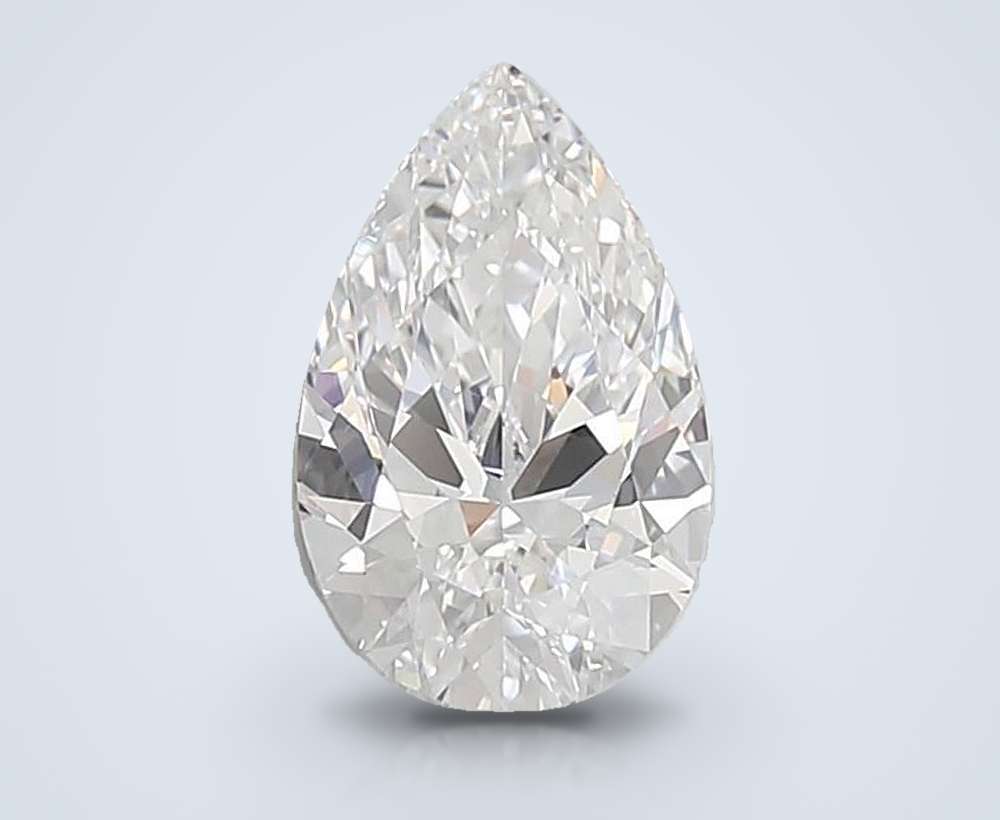 2.71 Carat Pear Lab Diamond