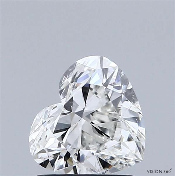 1.13ct I SI2 Rare Carat Ideal Cut Heart Diamond