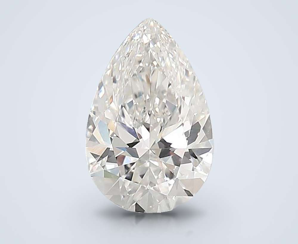 3.00 Carat Pear Lab Diamond