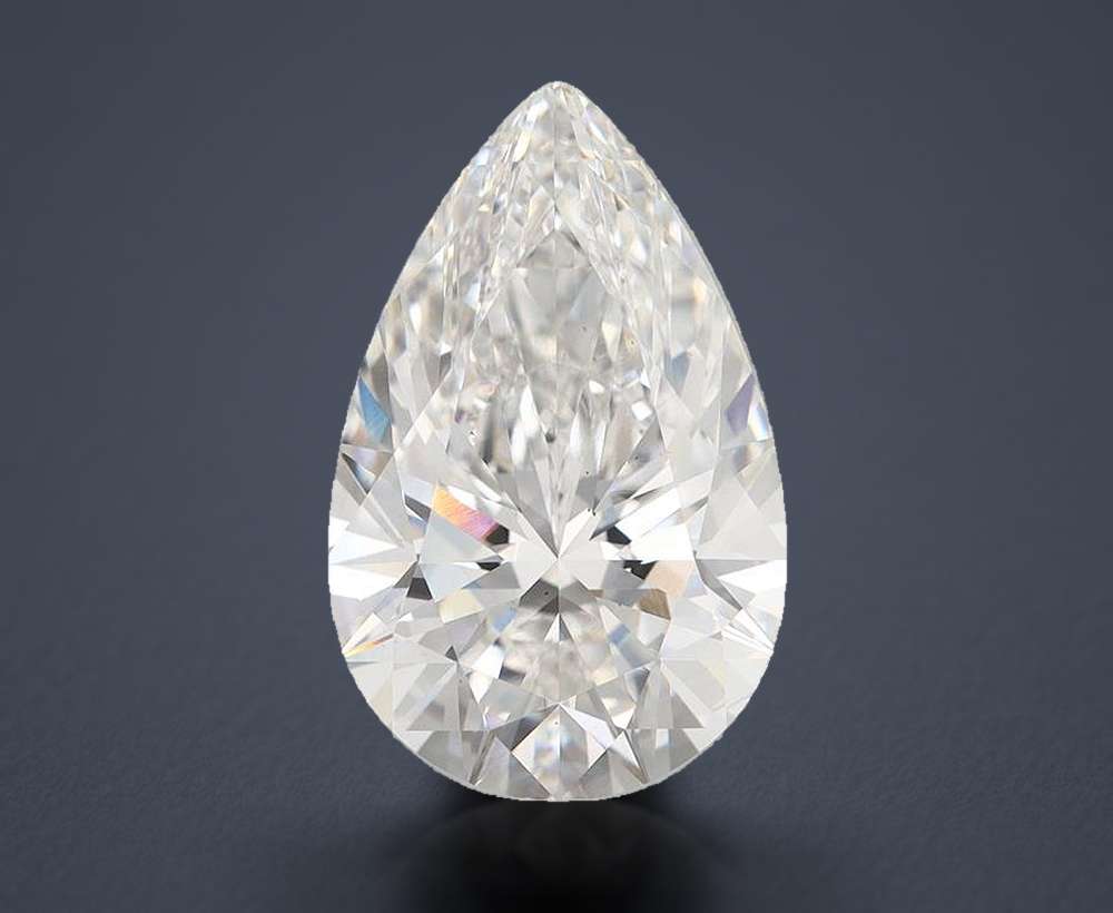 7.16 Carat Pear Lab Diamond
