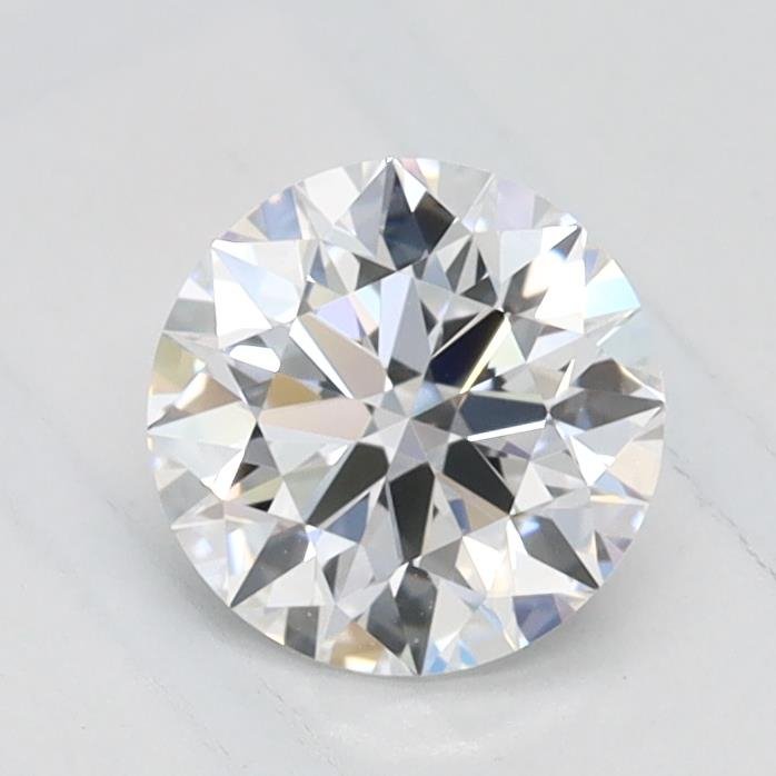 0.64ct D VVS2 Rare Carat Ideal Cut Round Lab Grown Diamond