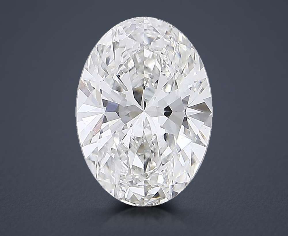 5.58 Carat Oval Lab Diamond