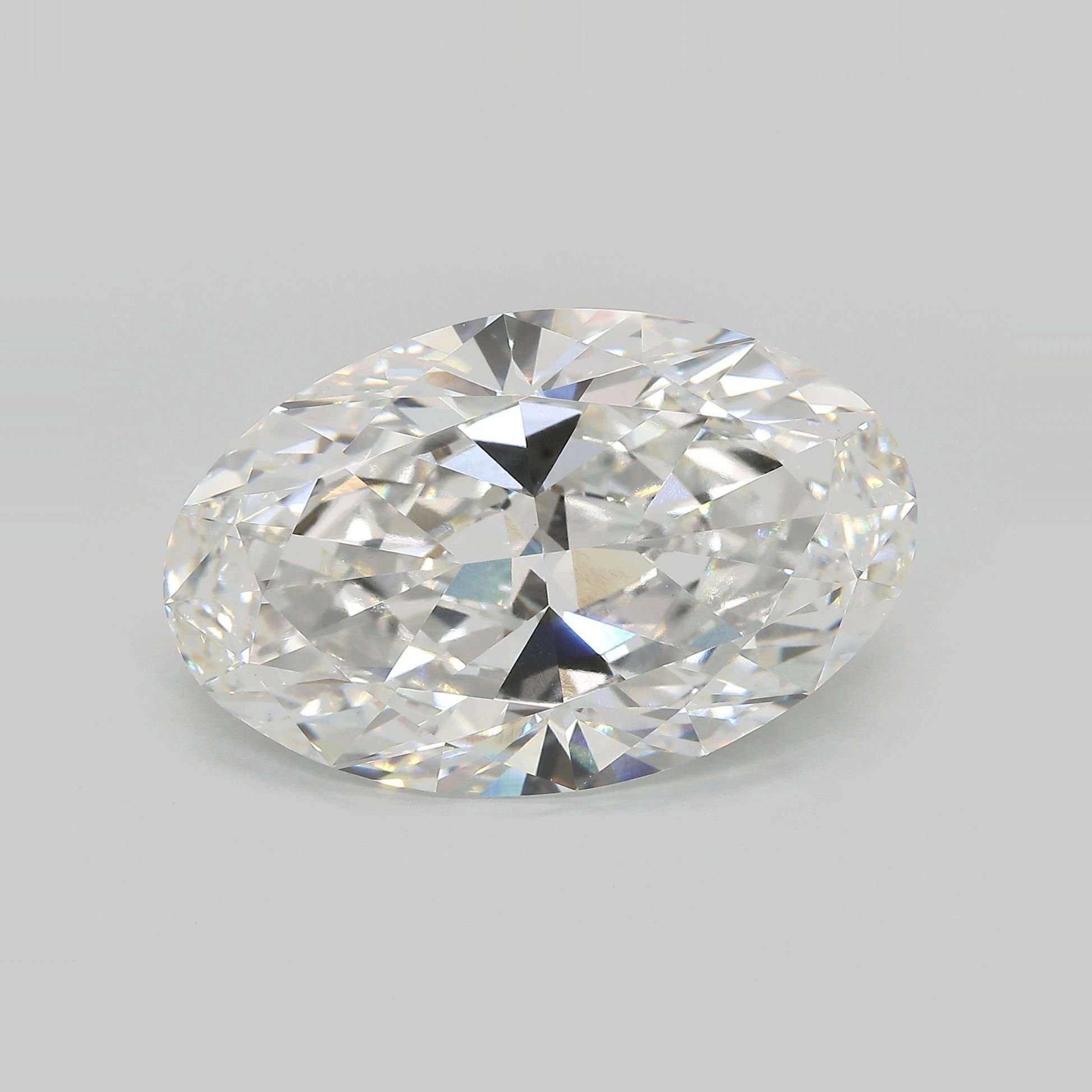14.84ct F VVS2 Very Good Cut Oval Lab Grown Diamond