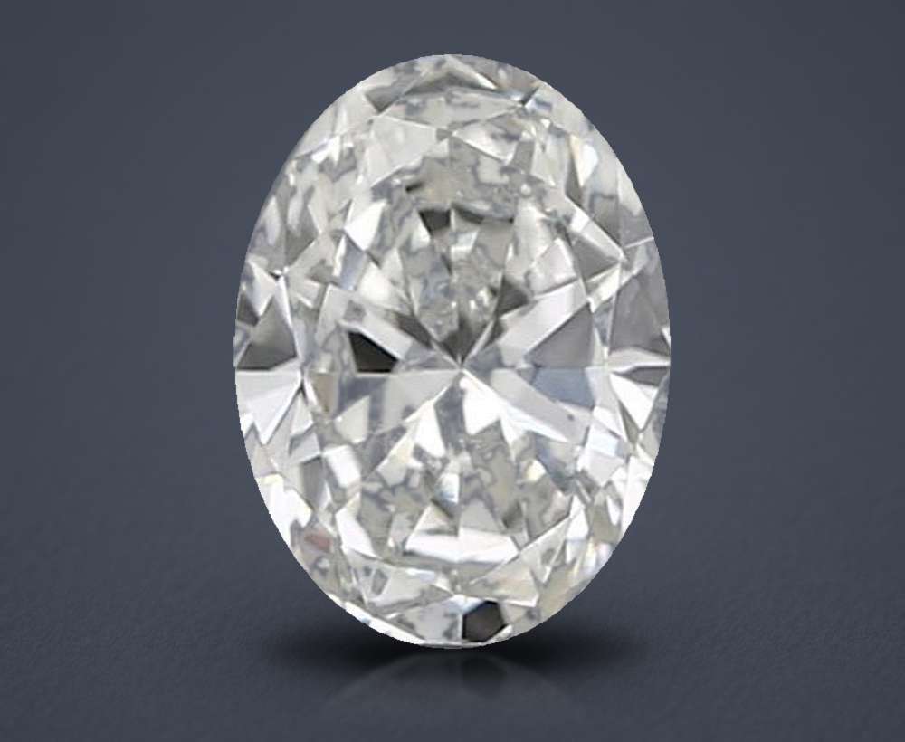 0.63 Carat Oval Lab Diamond