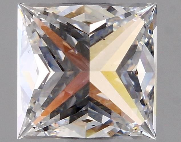 1.26ct E VS2 Rare Carat Ideal Cut Princess Lab Grown Diamond