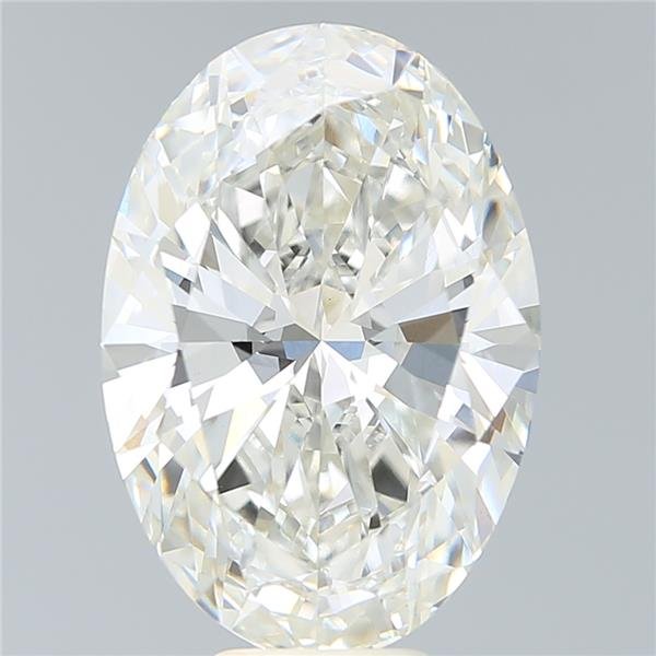 9.20ct H VS1 Rare Carat Ideal Cut Oval Lab Grown Diamond