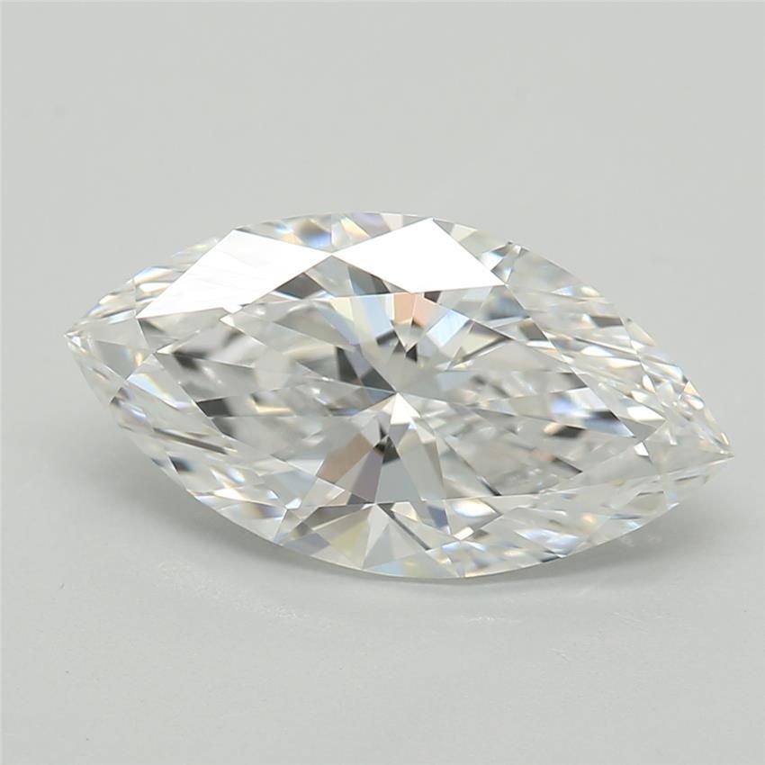 1.36ct D VVS2 Rare Carat Ideal Cut Marquise Lab Grown Diamond