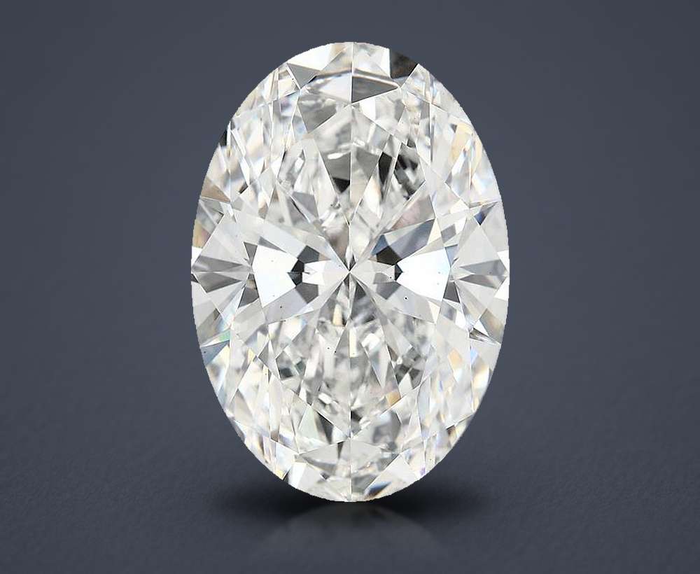 9.91 Carat Oval Lab Diamond