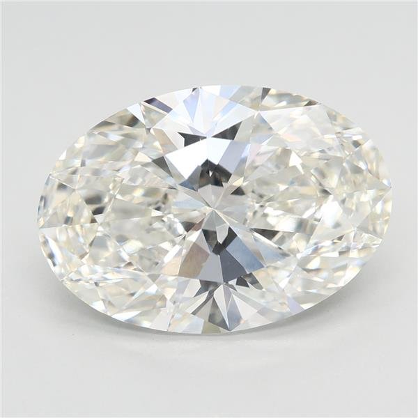 6.08ct G VVS2 Rare Carat Ideal Cut Oval Lab Grown Diamond