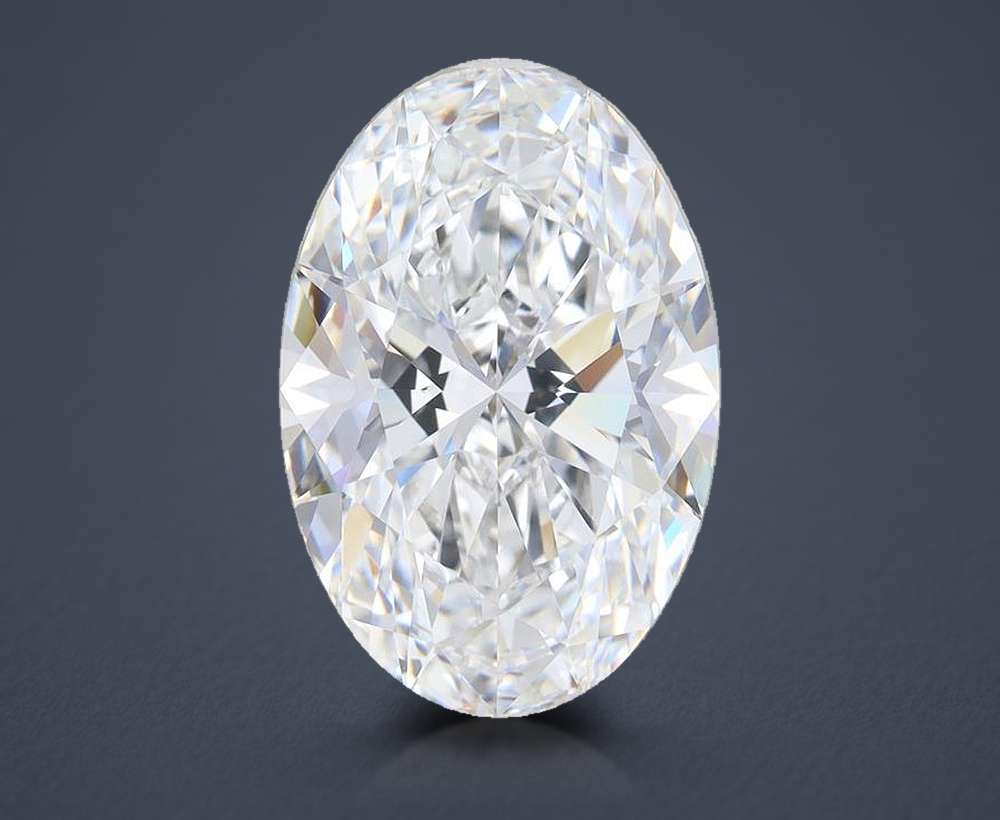 9.09 Carat Oval Lab Diamond