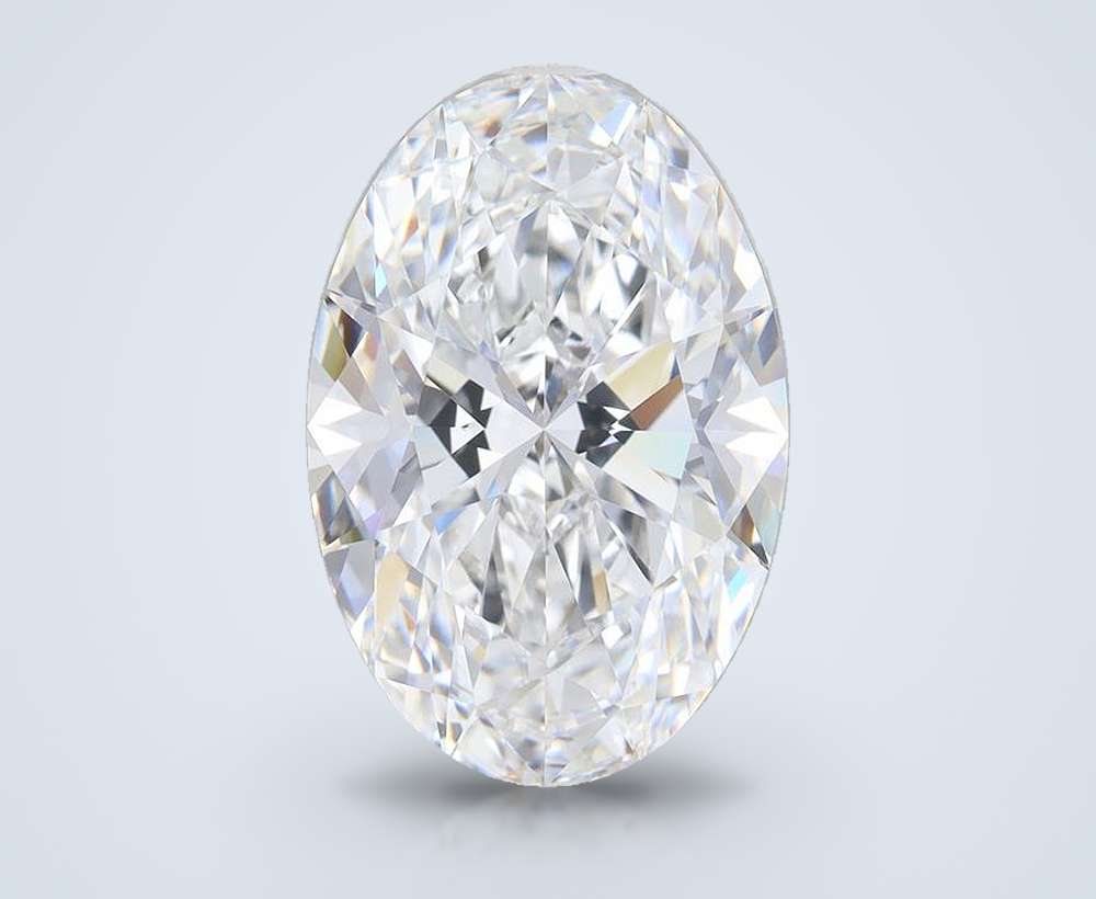 9.09 Carat Oval Lab Diamond