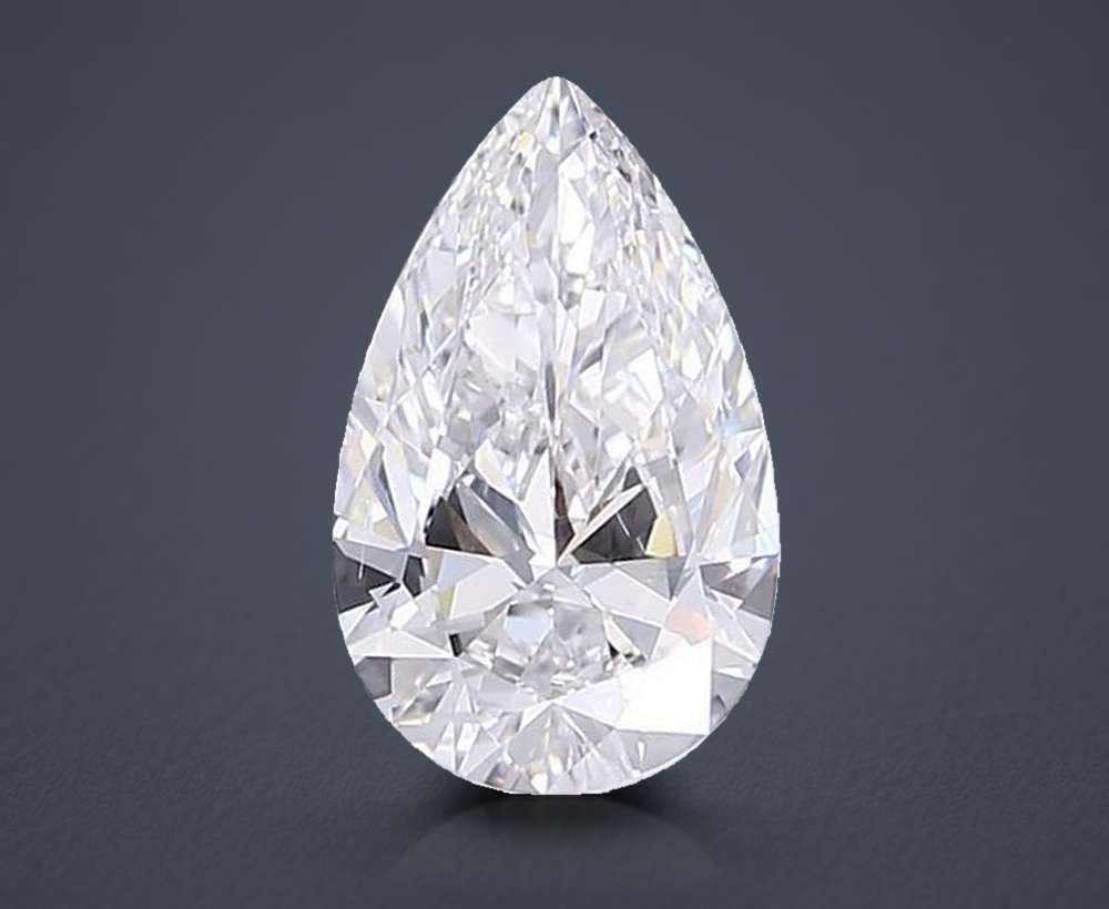 1.80 Carat Pear Lab Diamond