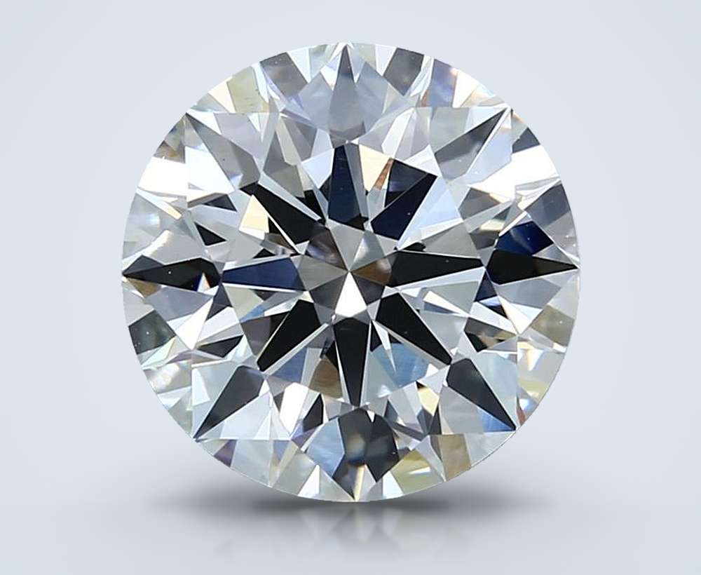 4.06 Carat Round Lab Diamond