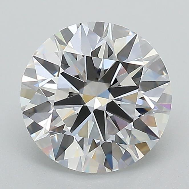 1.57ct D VVS2 Rare Carat Ideal Cut Round Lab Grown Diamond