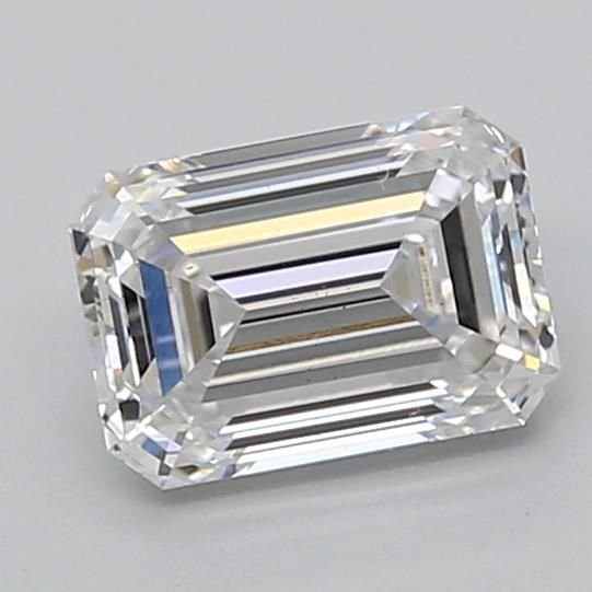 1.52ct D VS2 Rare Carat Ideal Cut Emerald Lab Grown Diamond