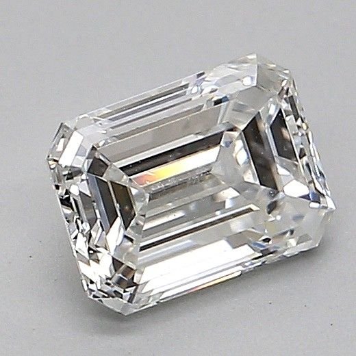 1.00ct F VS2 Very Good Cut Emerald Diamond