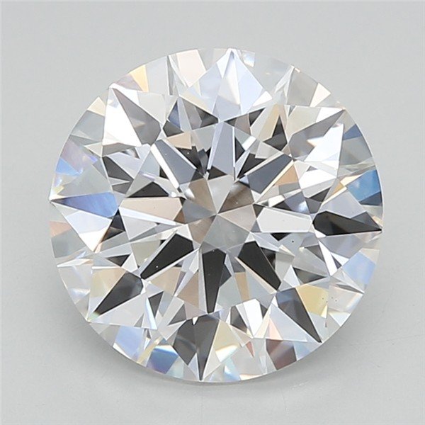 3.25 Carat Round Lab Diamond