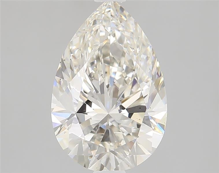 1.71ct H VS2 Rare Carat Ideal Cut Pear Lab Grown Diamond