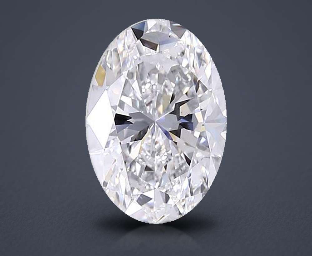 3.51 Carat Oval Lab Diamond