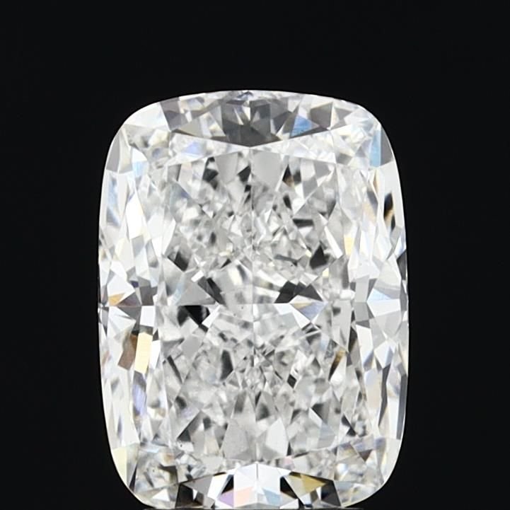 3.12ct D VS2 Rare Carat Ideal Cut Cushion Lab Grown Diamond