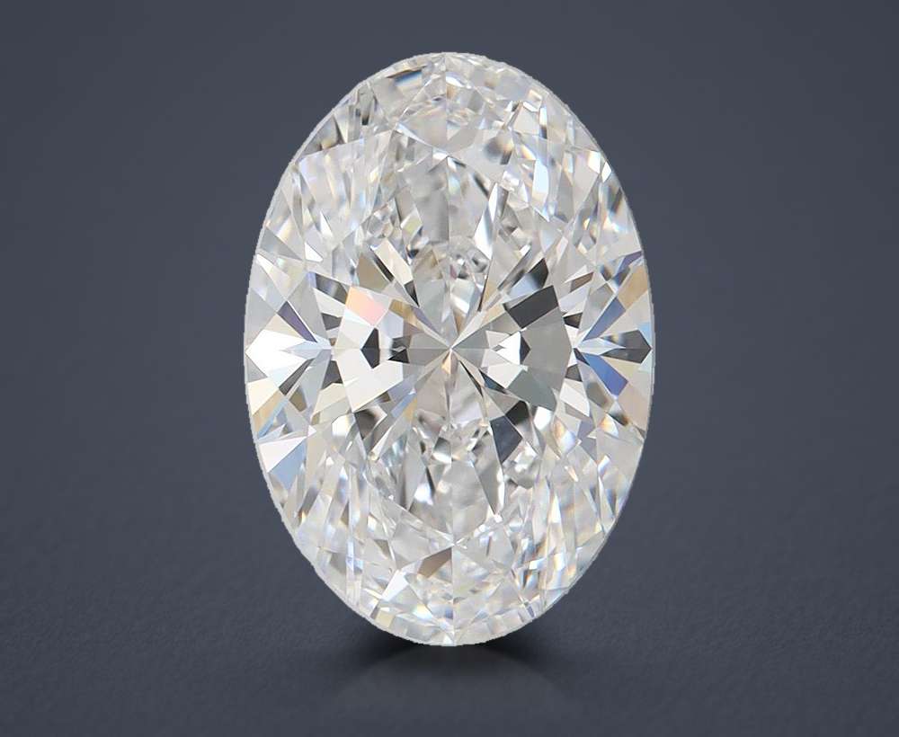 4.40 Carat Oval Lab Diamond
