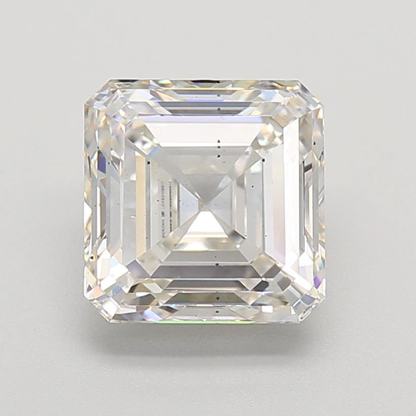 2.80ct H SI1 Excellent Cut Asscher Lab Grown Diamond