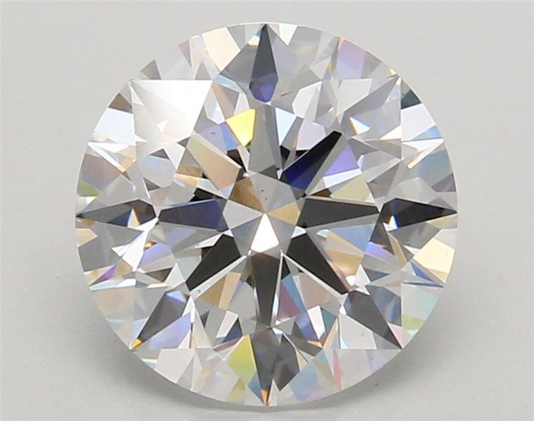 3.59ct D VS1 Rare Carat Ideal Cut Round Lab Grown Diamond