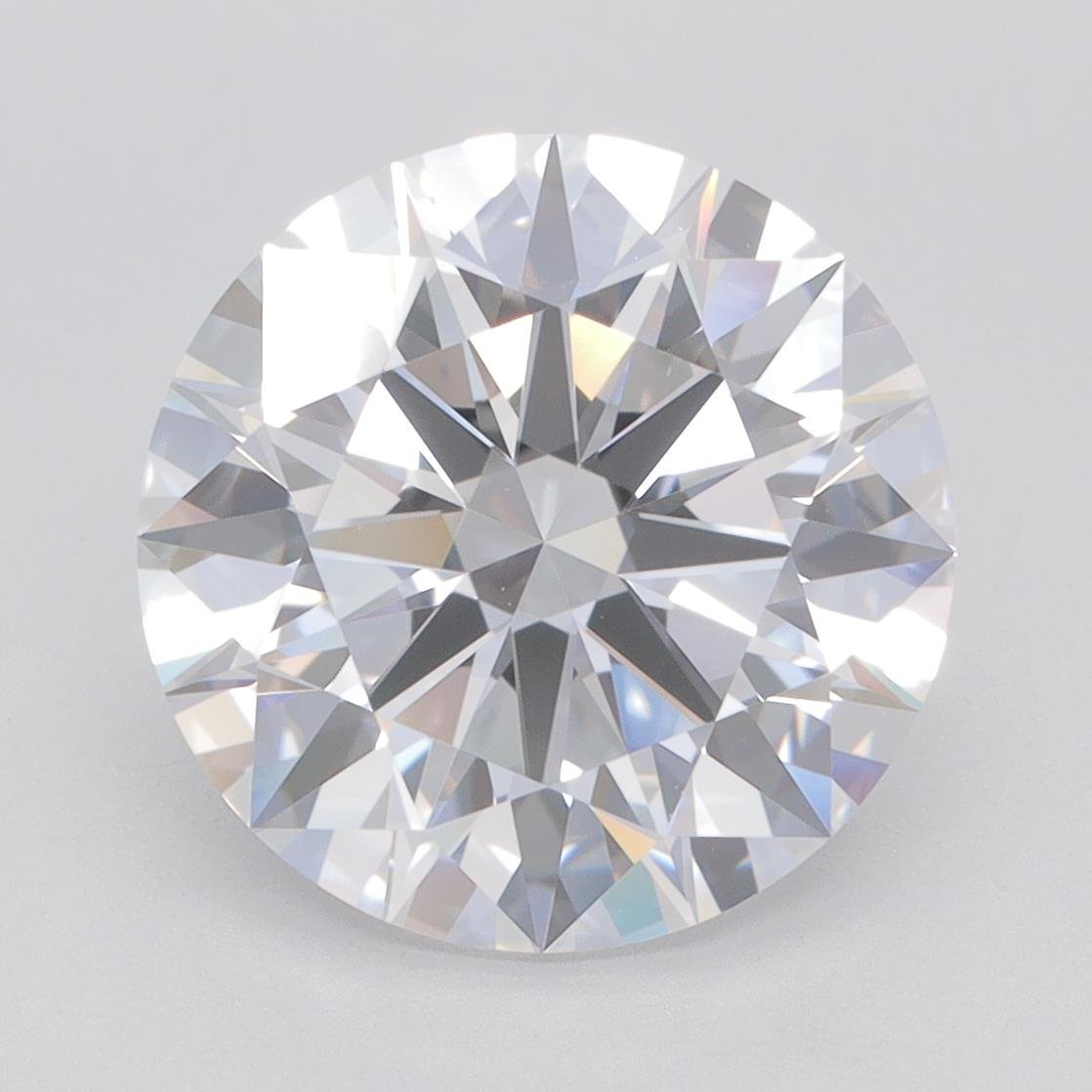 5.03ct D IF Rare Carat Ideal Cut Round Lab Grown Diamond