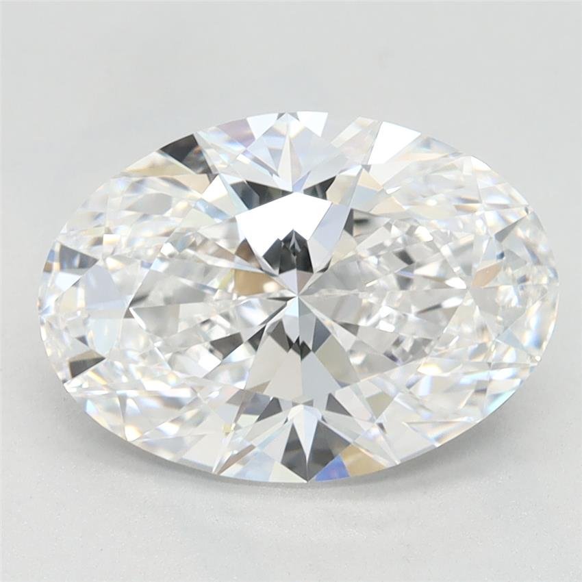 2.64ct D VVS1 Rare Carat Ideal Cut Oval Lab Grown Diamond