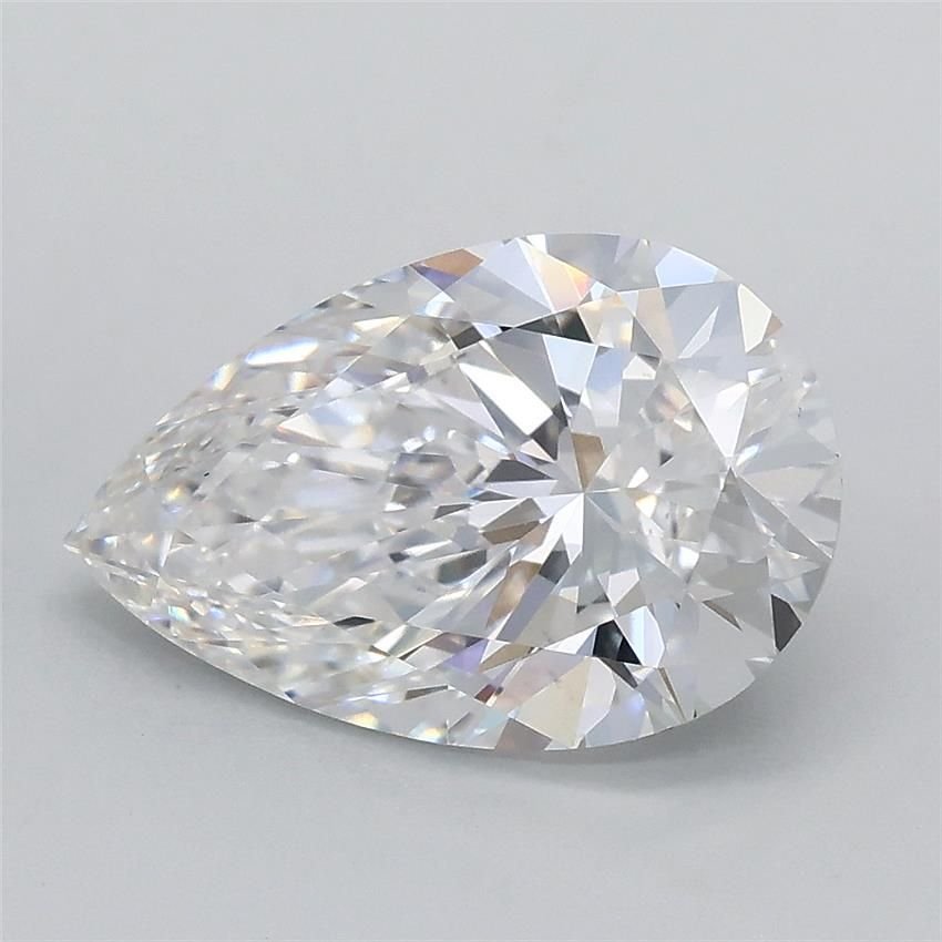 2.08ct E VS1 Rare Carat Ideal Cut Pear Lab Grown Diamond