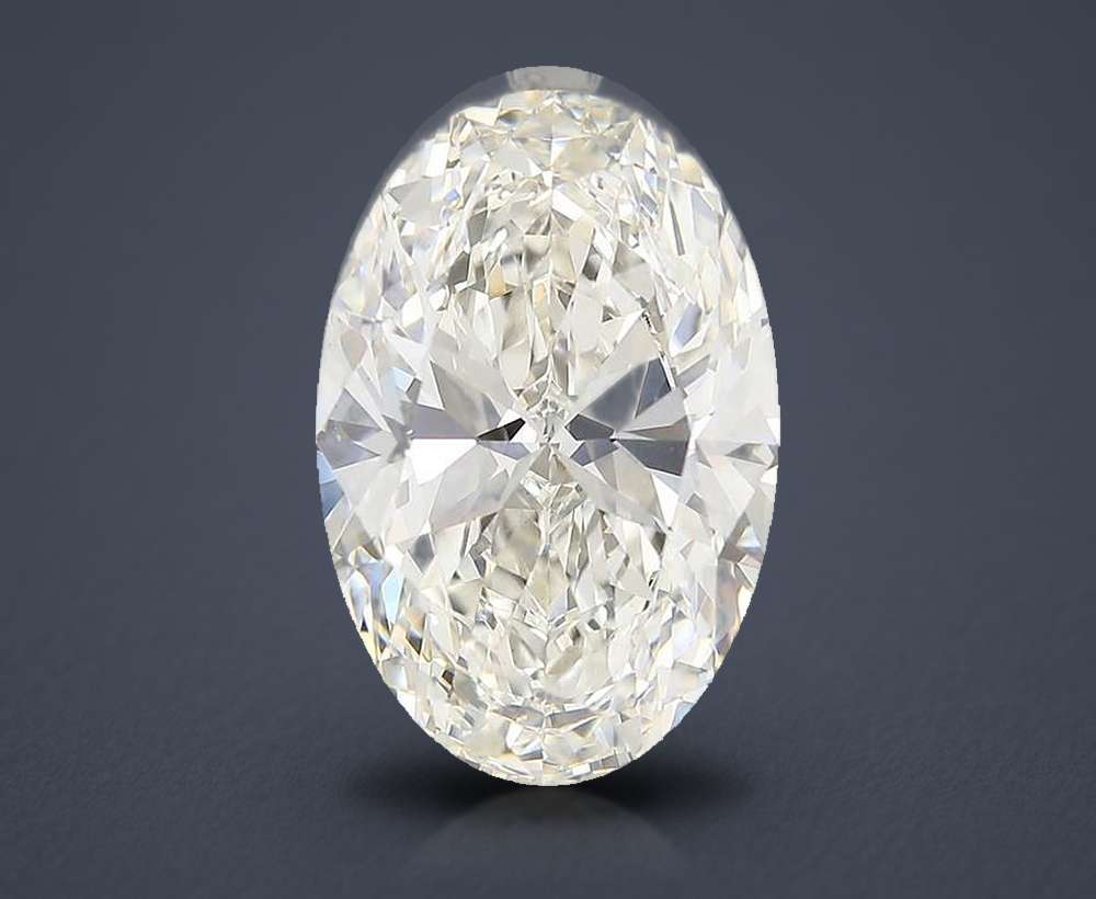 7.07 Carat Oval Lab Diamond