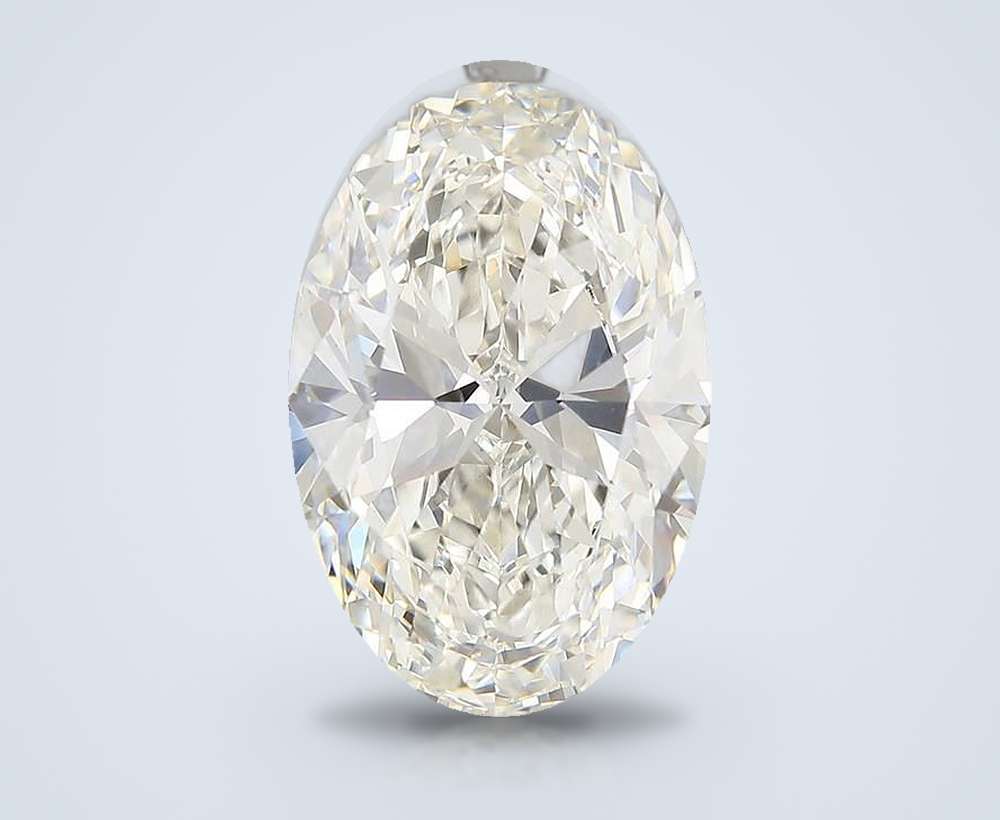 7.07 Carat Oval Lab Diamond