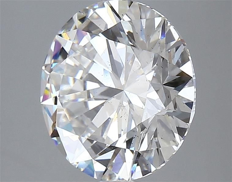 4.00ct F SI1 Rare Carat Ideal Cut Round Lab Grown Diamond