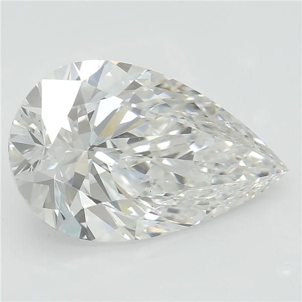 2.07ct G VS2 Rare Carat Ideal Cut Pear Lab Grown Diamond