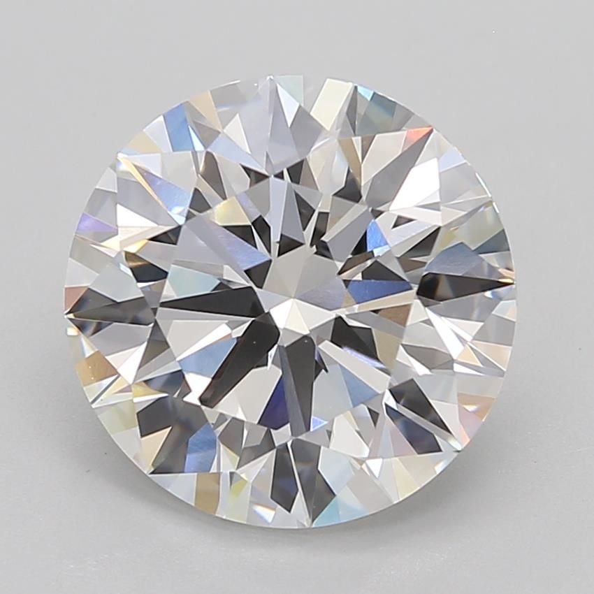 5.35ct E VVS2 Rare Carat Ideal Cut Round Lab Grown Diamond