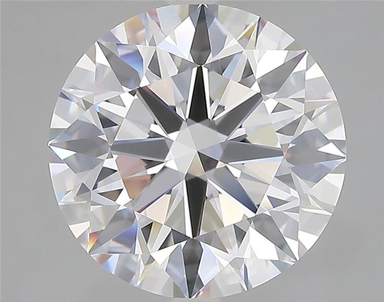 5.56ct D VVS1 Rare Carat Ideal Cut Round Diamond